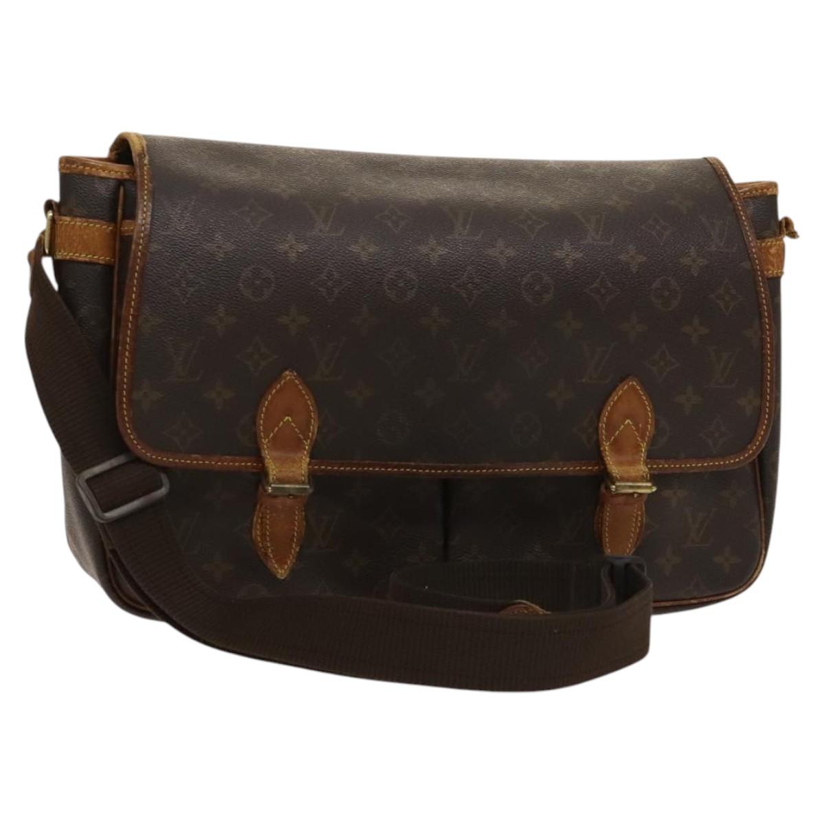 Louis Vuitton Monogram Gibeciere Gm Shoulder Bag M42246
